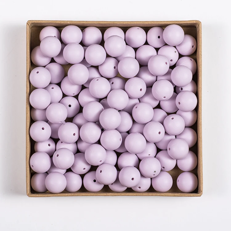 
Customise New Bpa Free Bulk 6mm 9mm 10mm 17mm 19mm 20mm 22mm 8 9 15 10 19 20 mm Soft Pastel Baby Theething Round Silicone Beads 
