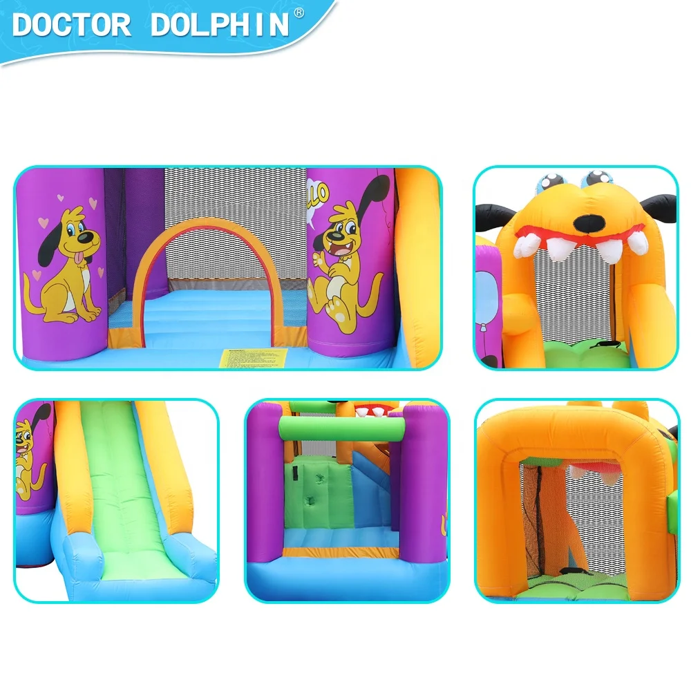 Doctor Dolphin Cheap Indoor Small Children Bouncy House Inflatable Bouncy Castle Price China Indoor Air Forbkids for Kids Party