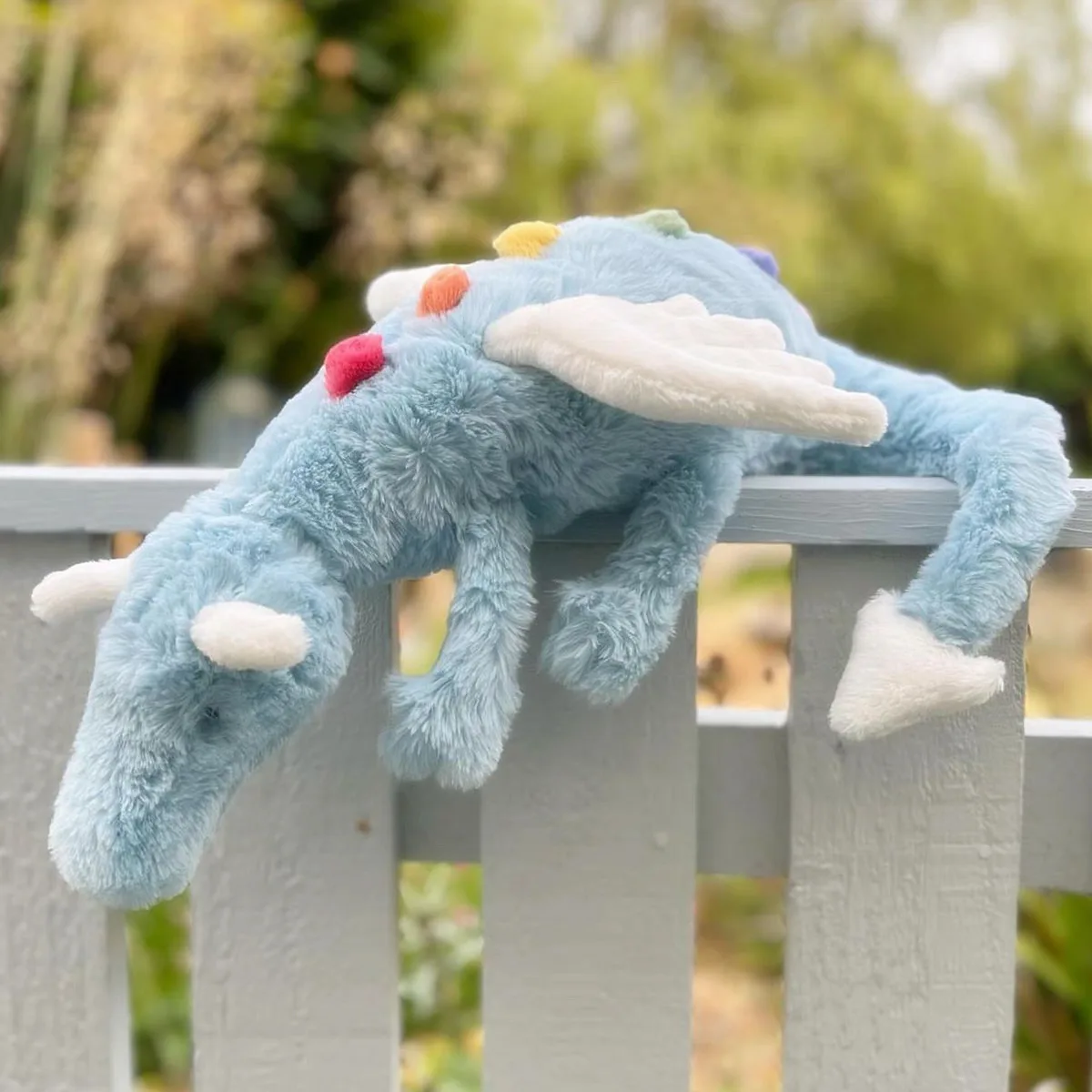 Sky Rainbow Dragon Unisex Dinosaur Stress Relief Toy Birthday Gift with PP Cotton Filling