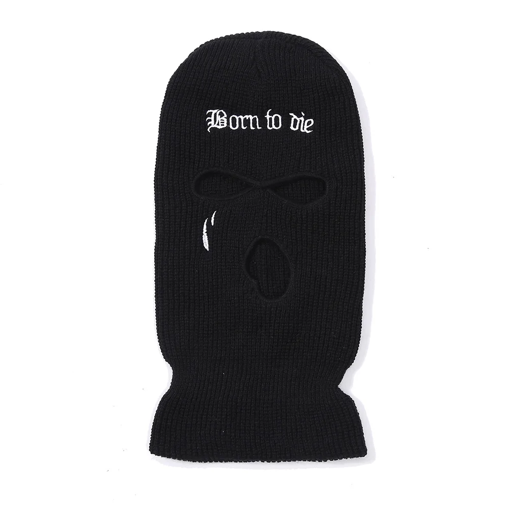 New Knitting Beanies 3 hole Hat Men Women Paragraph Quality Cap Warm Fashion Hundred Take Cold Cap for Women Hats with Logo