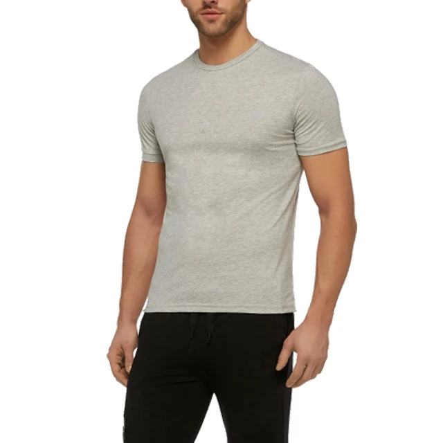 T Shirts in Bulk  Blank Fitness Wear Men Gym Tshirts Blank Crew Neck 95 Cotton 5 Elastane Workout T Shirts in Bulk