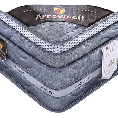 knitted fabric gel memory foam and soft foam natural latex and pocket spring vacuum compress roll up in a box