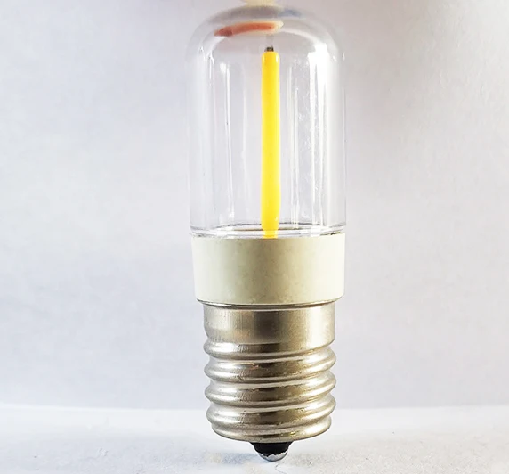 T18 light bulb replacement LED lighting lamp 1W 2W 3W E17 LED filament bulb