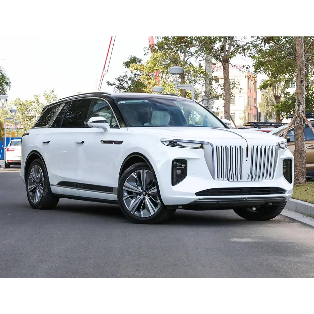 Kazakhstan in stock hongqi e-hs9 7 seat new ev car New Energy Vehicles Electric used car hongqi e-hs9