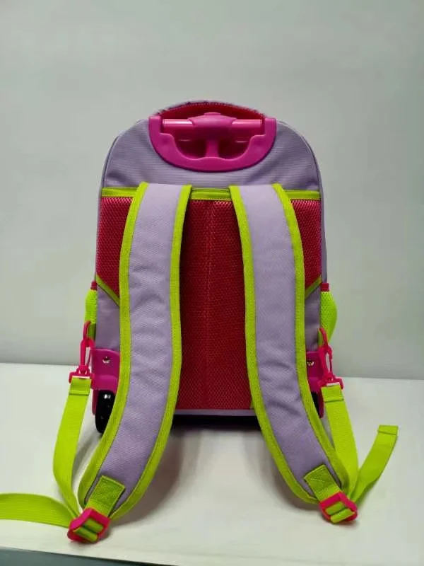 Large capacity kids luggage bag travel back pack school bags rucksack kids trolley school bags