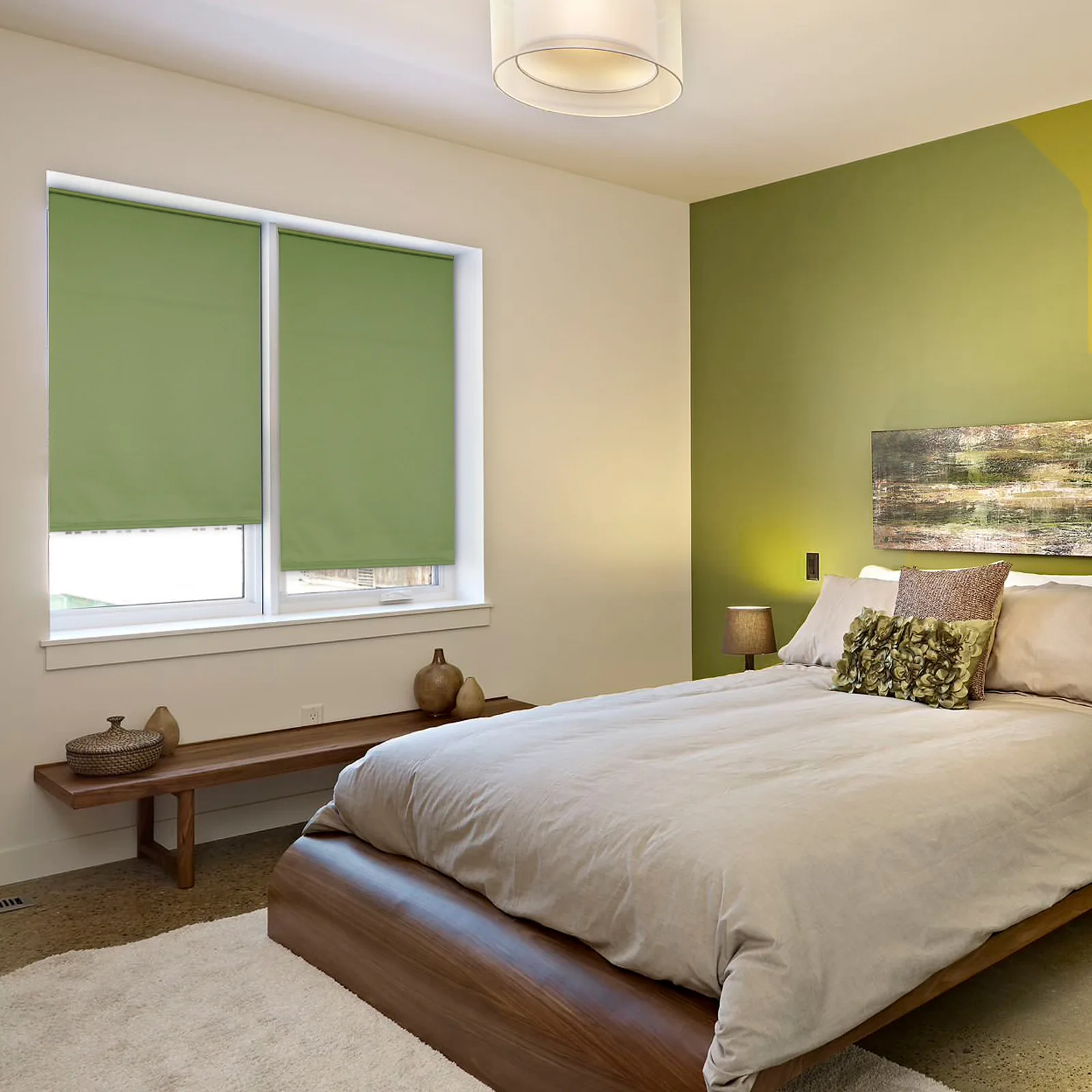 OEM roller blinds 25mm Smart curtain Motor Remote Control