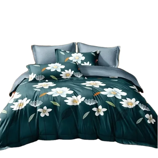 2024 home textile  100% polyester microfiber disperse printed fabric use for bedsheet