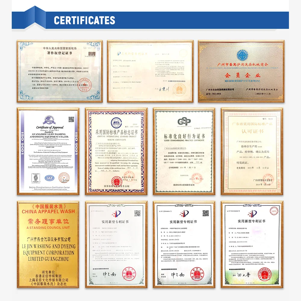 High Quality Multifunctional Energy Efficient Dye Clothes Industrial Laundry Washing Machine Jeans