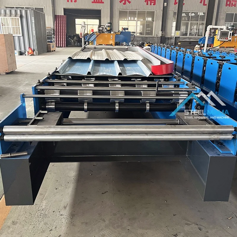 Peru Popular High Quality Fully Automatic Galvanized Zinc TR4 Trapezoidal Roof Panel Roll Forming Machine