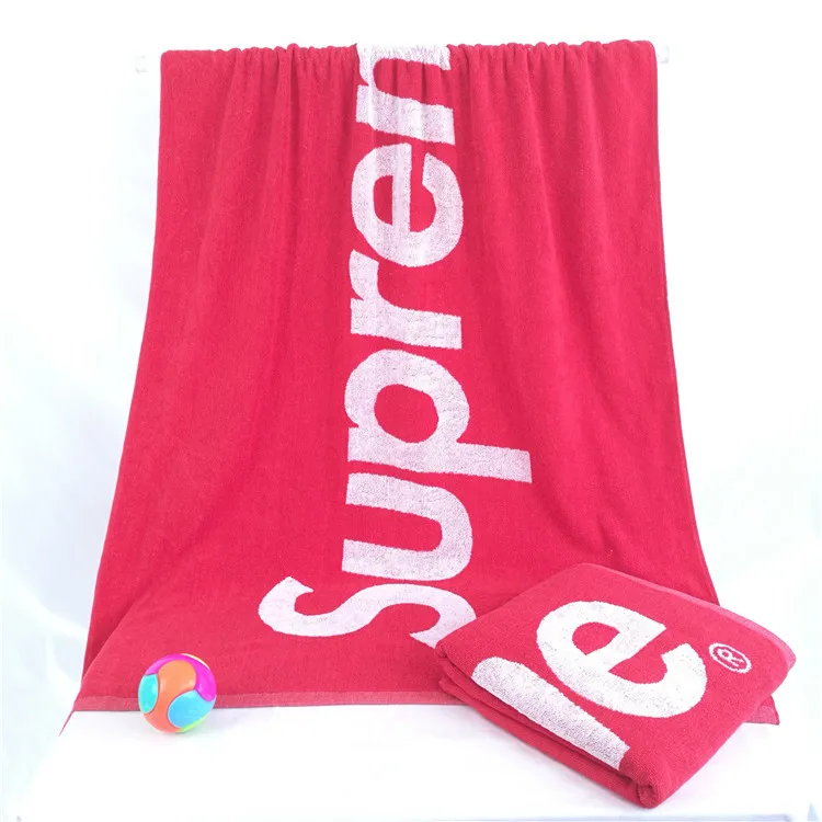 MRTONG Custom 100% cotton Velour beach towel With Reactive Printing Logo