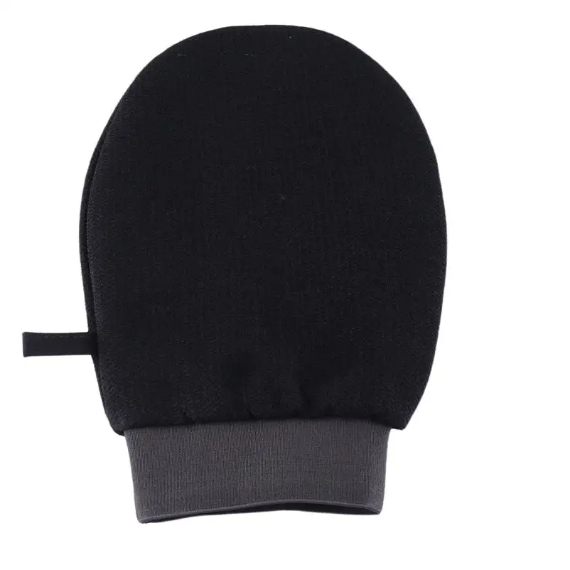 Bath Gloves Silk Cotton Soft Nylon Natural Five Fingers Massage Loofah Baby Set Turkish Double Sided Silicone Bath Mitt