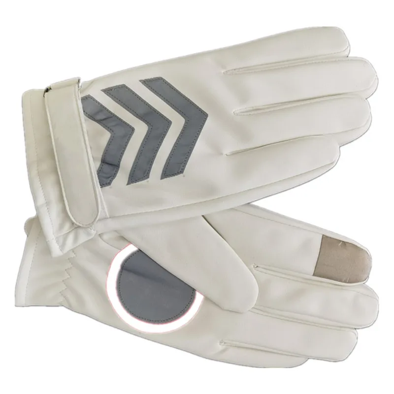 Smartphone fleece lining sheepskin leather gloves leather sheepskin gloves cycling gloves