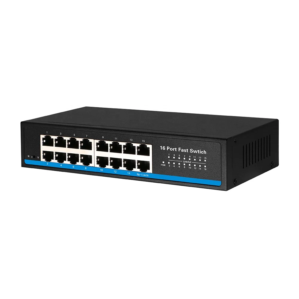  IEEE 802 3 802.3i 10BASE-T IP40 интернет poe сетевой коммутатор 16 портов l2