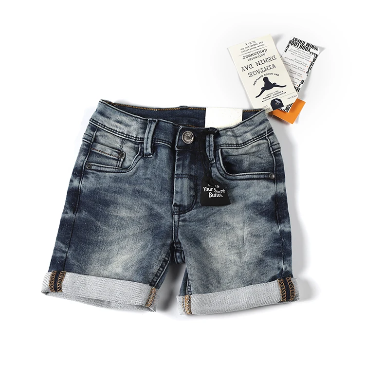 
Customized Wholesale Girls Denim Washed Shorts New Style Ruffle Button Fly Jeans Shorts For Girls 