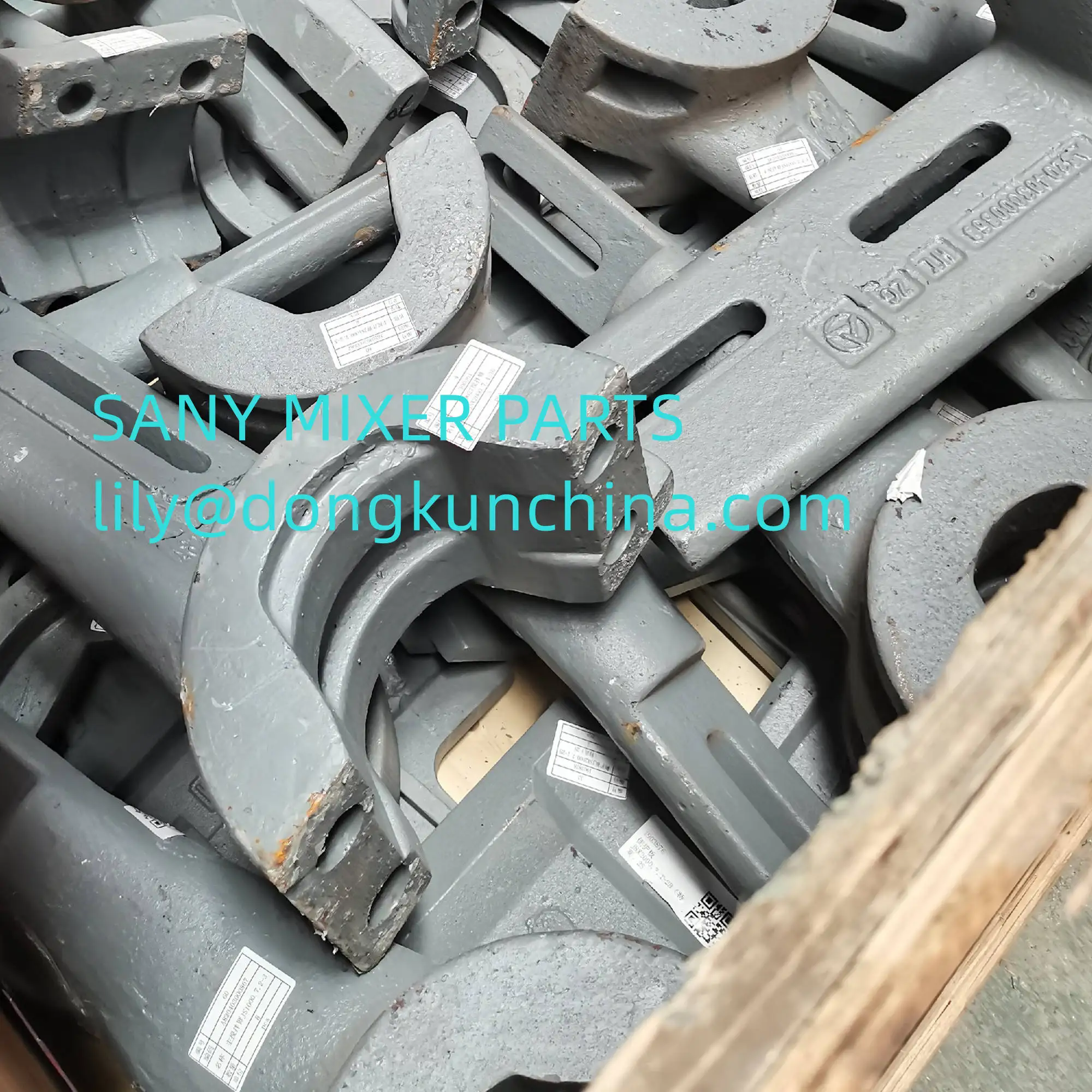 SANY Concrete Batching Plant JS500 Concrete Mixer Spare Parts Mixing Arms 13521362