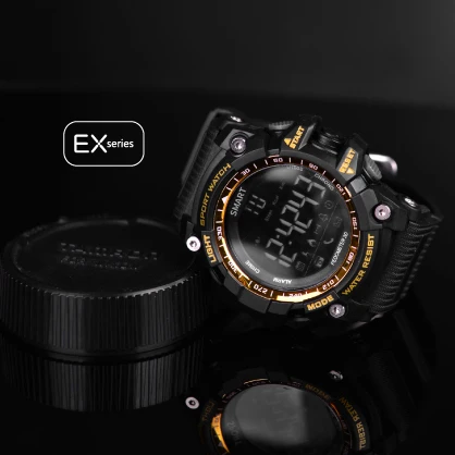 
EX16 Mens Military Watch wireless 4.0 5ATM IP67 Waterproof Smartwatch Pedometer Call reloj inteligente Sports hombr Smart watch 