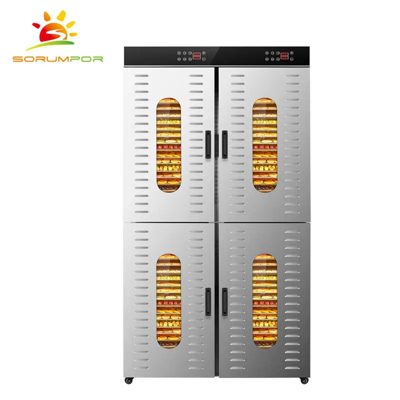 Food Dehydrator Commercial Stainless Steel Dried Beef Jerky Meat Food Fruit Dry Dryer Dehydrate Machine for Sale