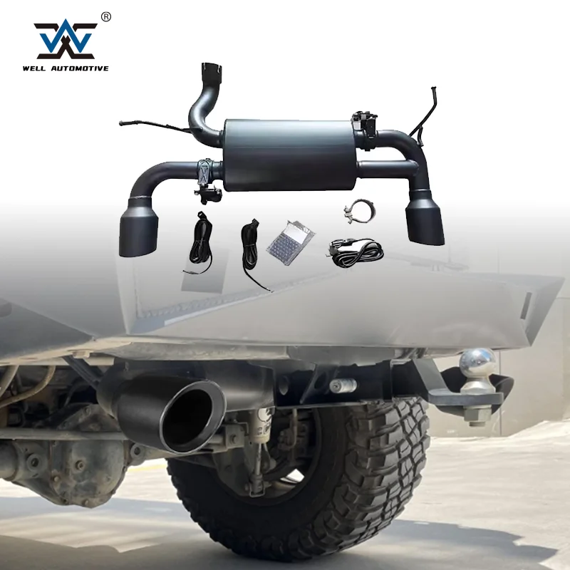 Запчасти для пикапа Электронная выхлопная труба Jeep Wrangler JK 2007-2017 JL 2018 +