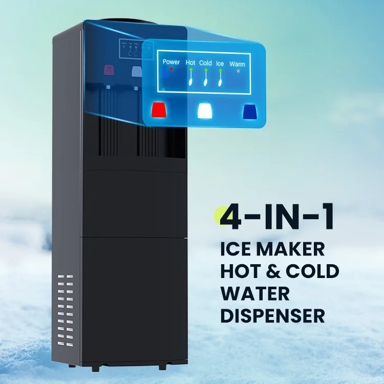 Ice Maker Dispenser Water Household Home Top Load Hot and Cold Water Dispenser Stand