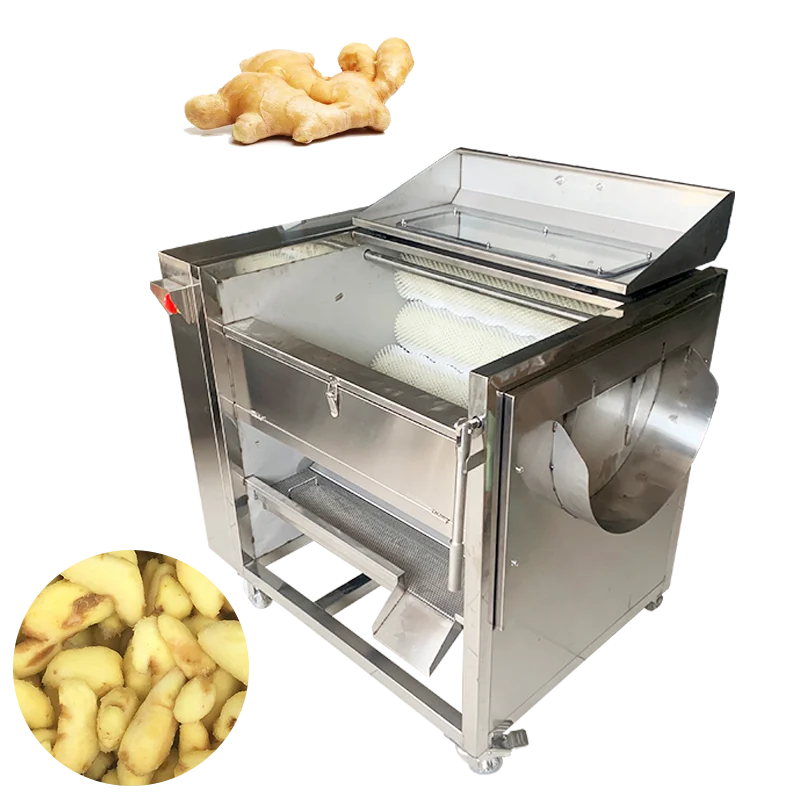 Automatic Potato Washing and Peeling Machine Potato Brush Washing Machine