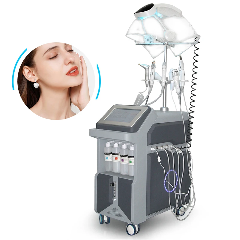 Wholesale Popular Low Price Oxyjet Facial Machine Hydra Dermabrasion Facial Machine With Led Light