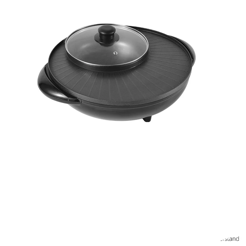 Korean Portable Indoor Charcoal Bbq Grill Pan Plate