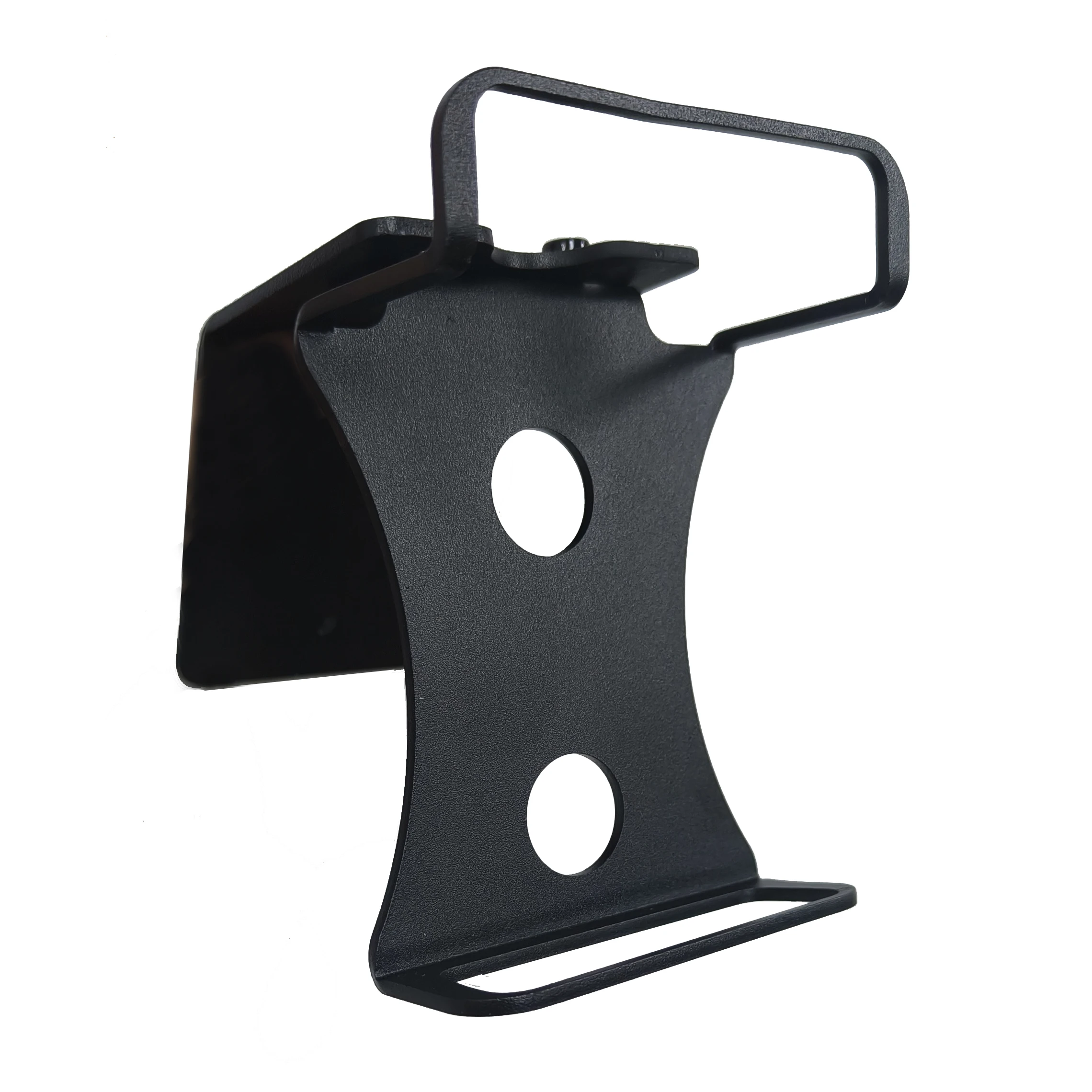 Customized wall mount pos terminal holder for WIZARPOS Q3 Pinpad credit card machine payment stand Q3 base in pos systems
