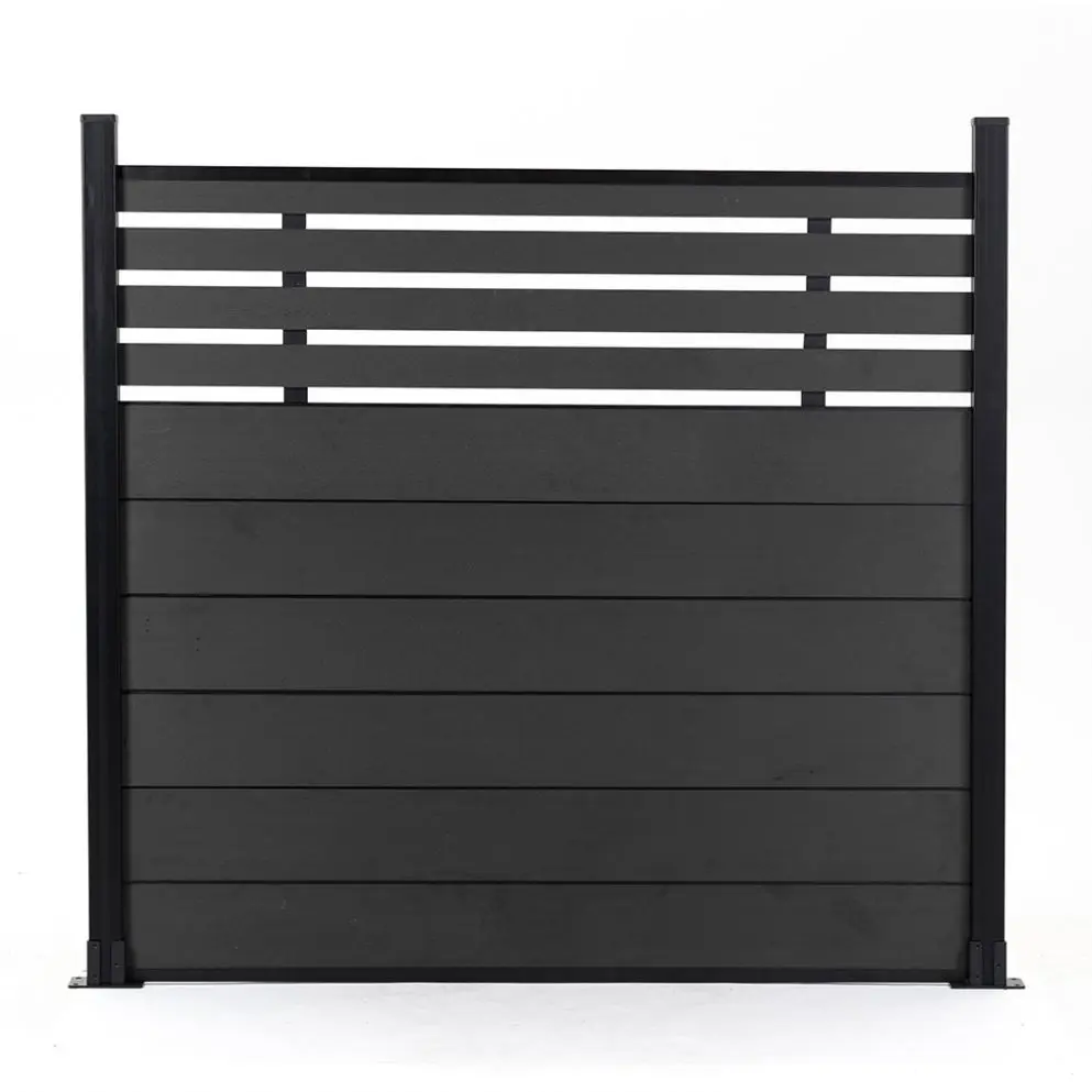Easy Installation Multifunctional Outdoor Home Garden Railing Plastic Wall Panel Wpc Fencing