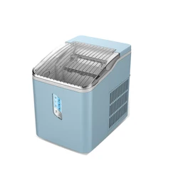 WEILI High Efficiency Mini Ice Maker Countertop Small Ice Machine Clear Ice Maker Machine Home