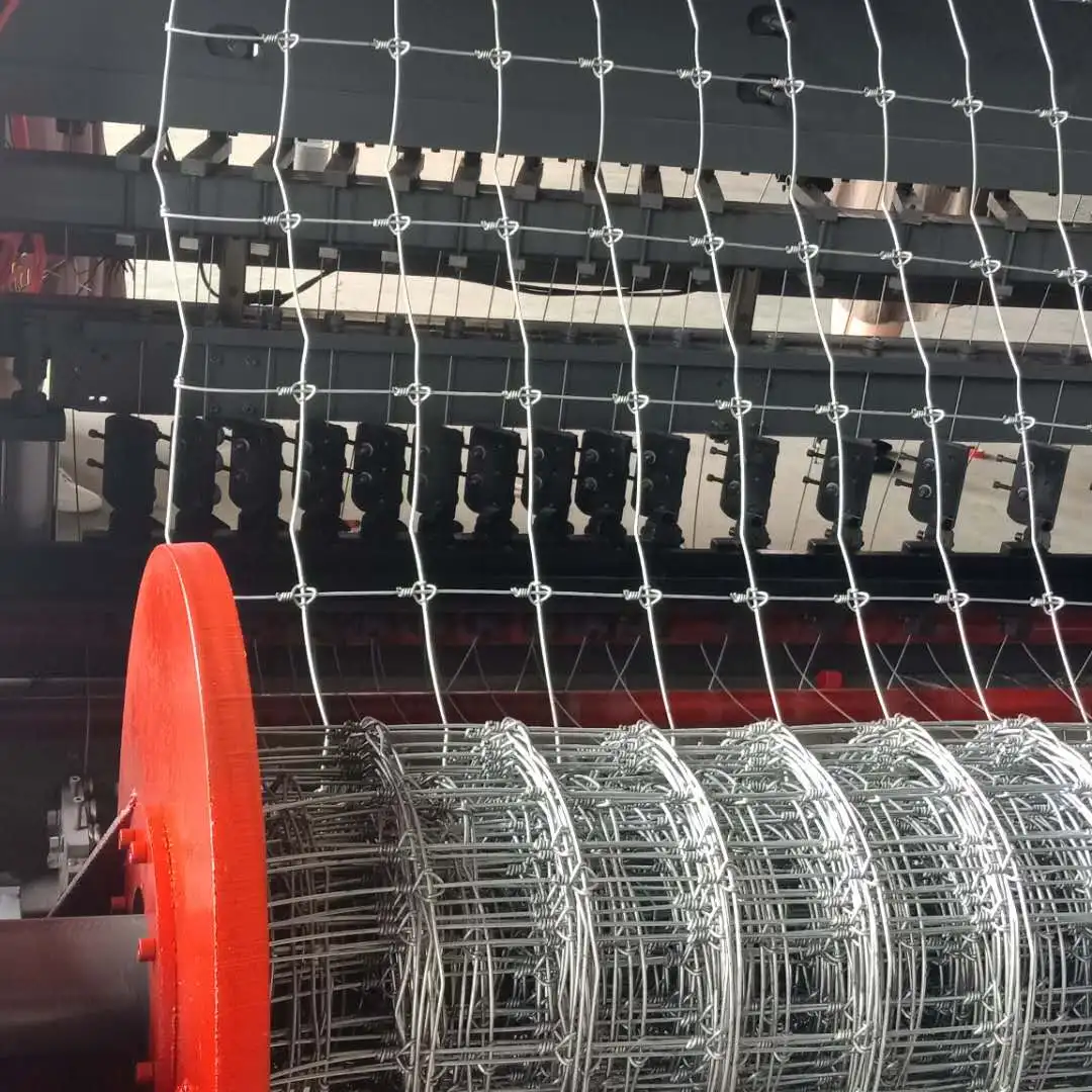 2.4m High Quality HTK China factory automatic galvanized fixed knot deer fence cattle fence field fence machine for hot sale