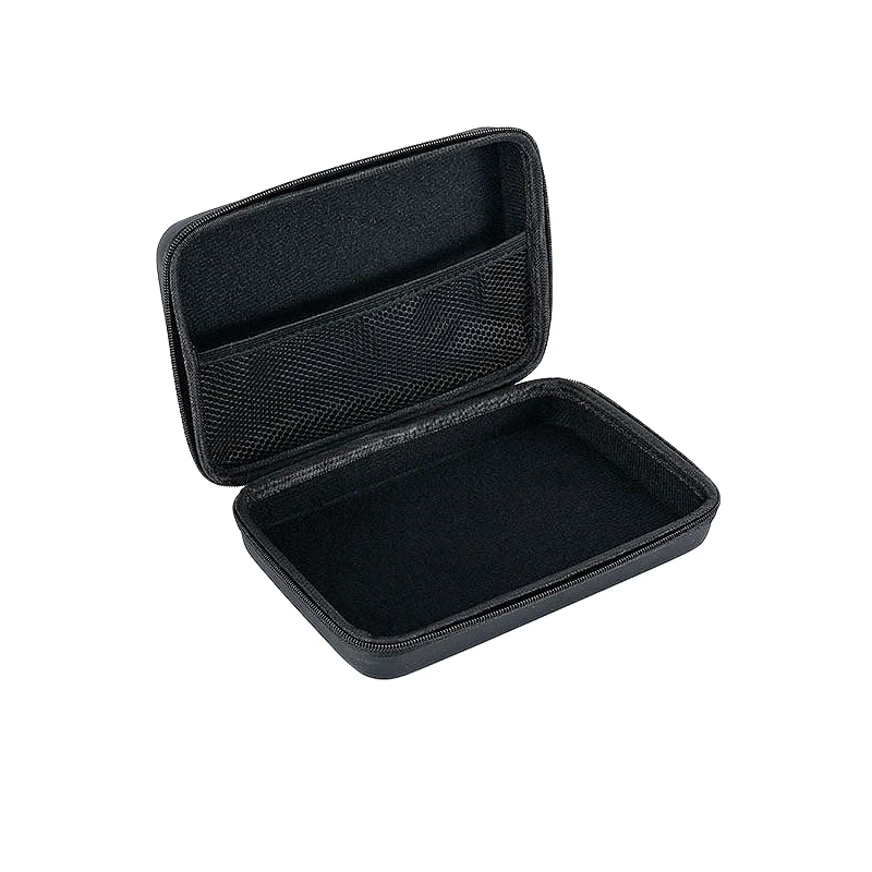 Bulk Customized design size shockproof cable chargers carrying Tools Toys EVA Storage Box protective black hard carry eva case