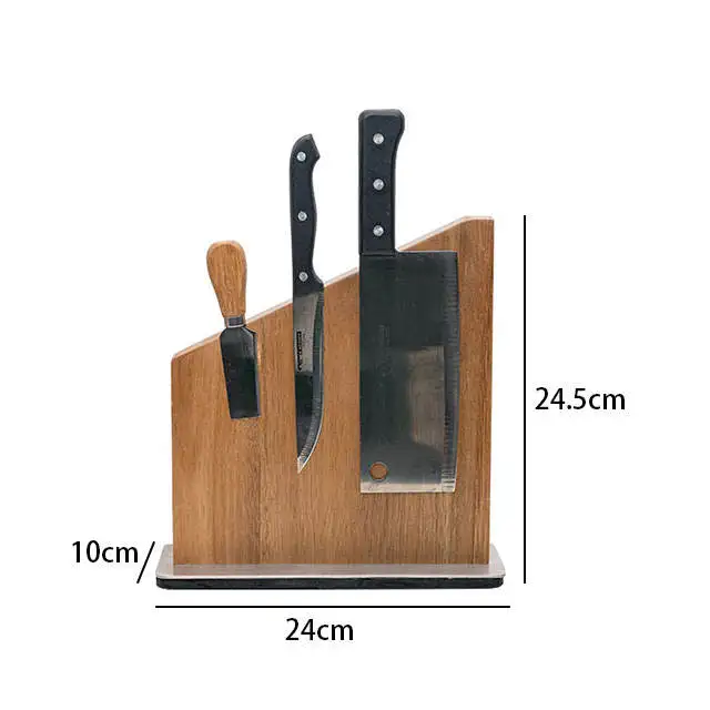 Home Kitchen Magnetic Knife Block Holder Rack Magnetic Stands with Strong Enhanced Magnets Multifunctional Storage Knife Holder