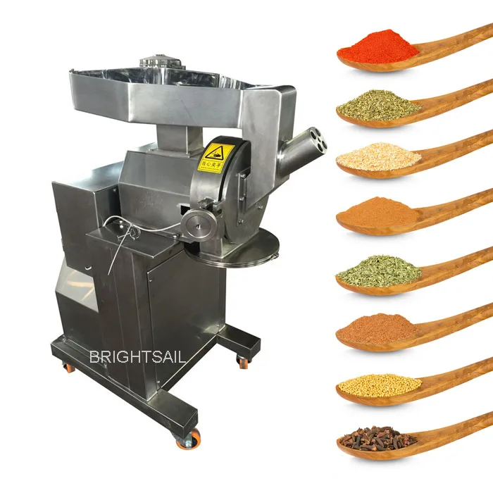 
Brightsail popular high speed hammer mill crusher herb and spice grinder 