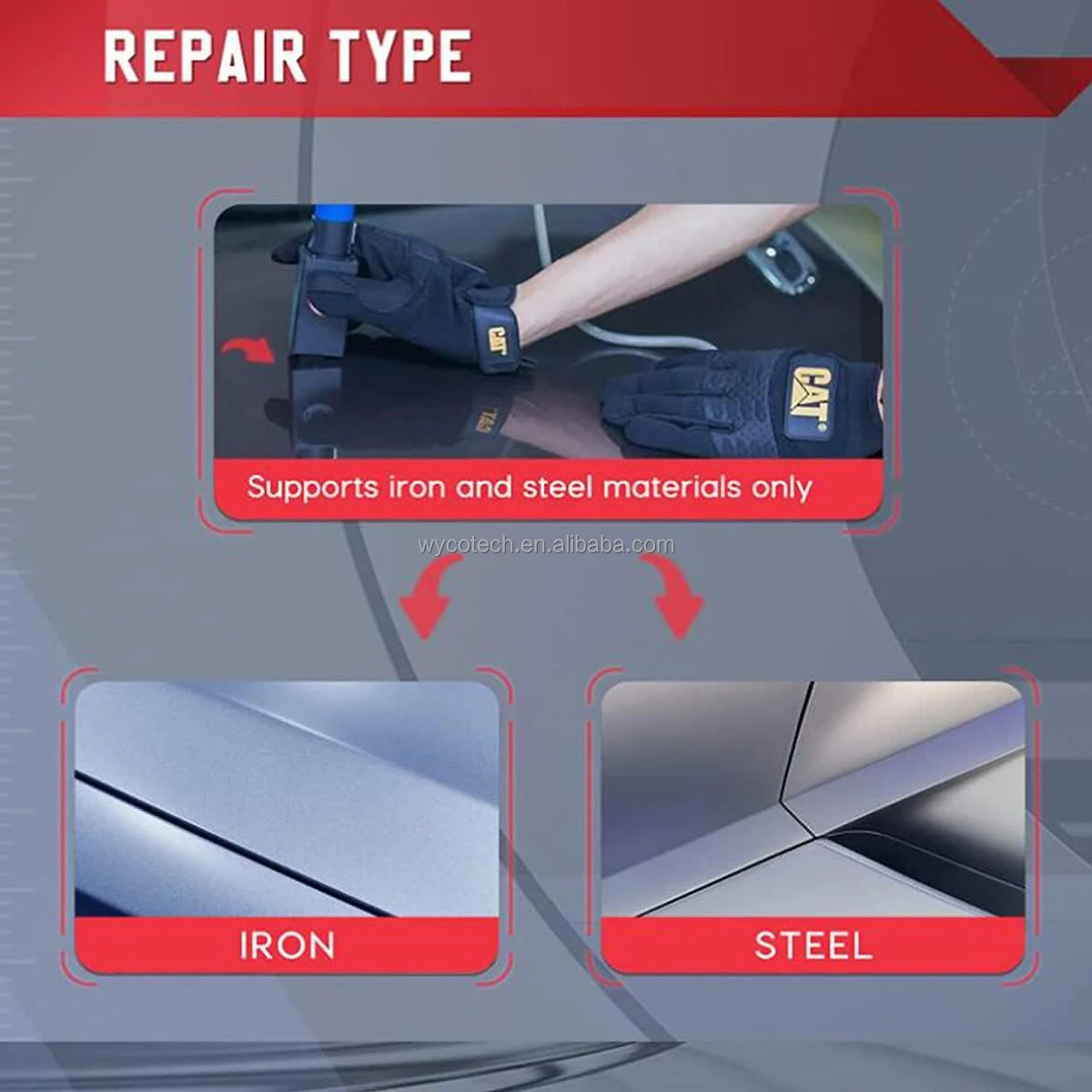 Model #5 Induction Heater Machine Hot Box Car Dent Repair Set Dent Removal Tool, Auto Body Dent Paintless Repair Tool