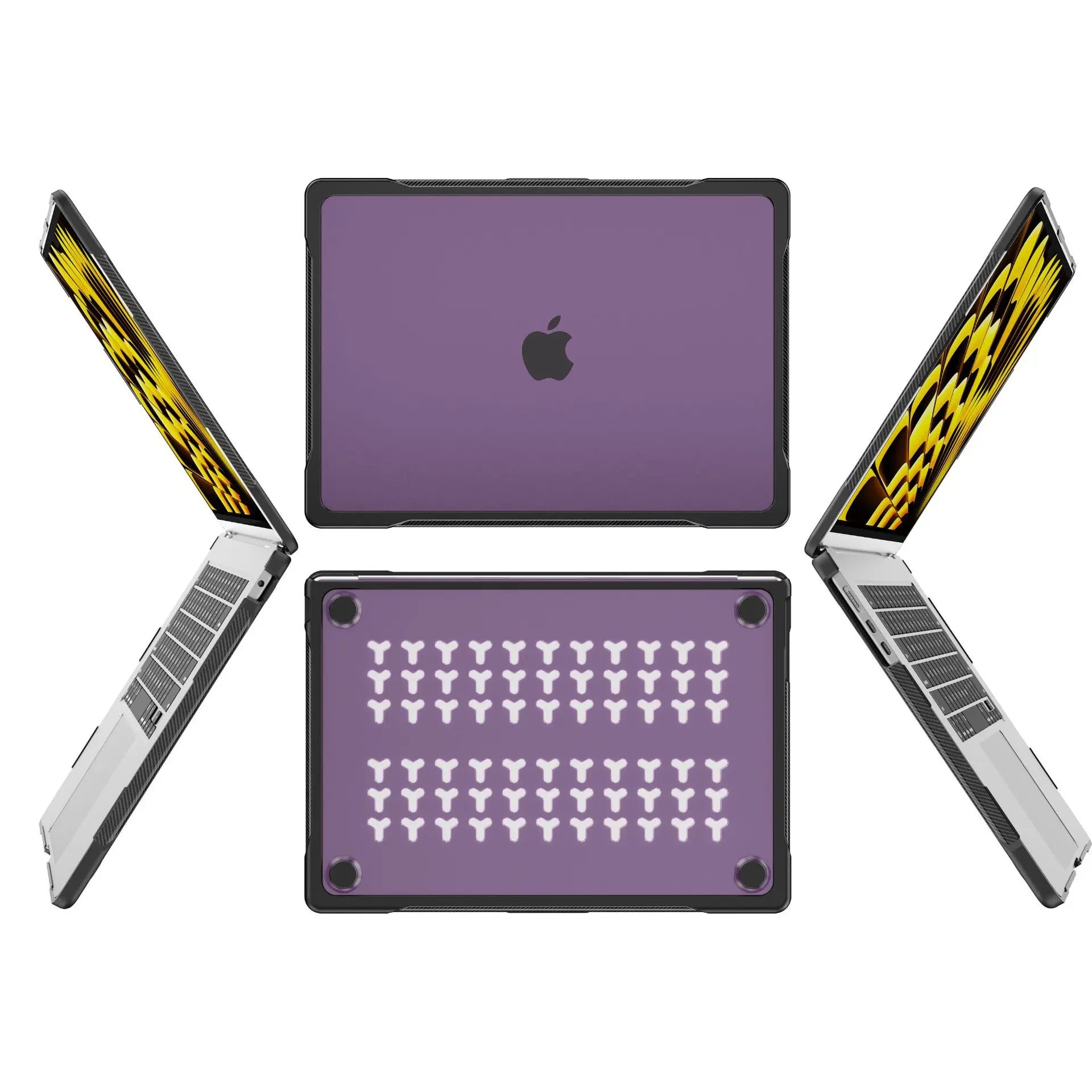 ODM OEM Rugged Protective Hard Shell Sleeve Custom Laptop Covers Case For Macbook Air15 M2 A2941