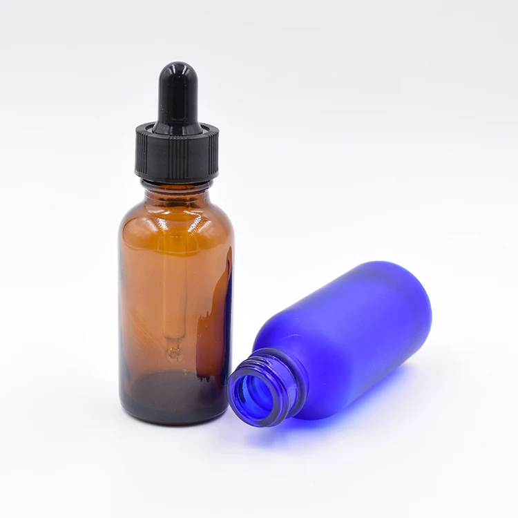 Amber 15ml 30ml 60ml 120ml boston round glass dropper bottle 1oz 2oz 4oz 8oz 16oz essential oil bottles
