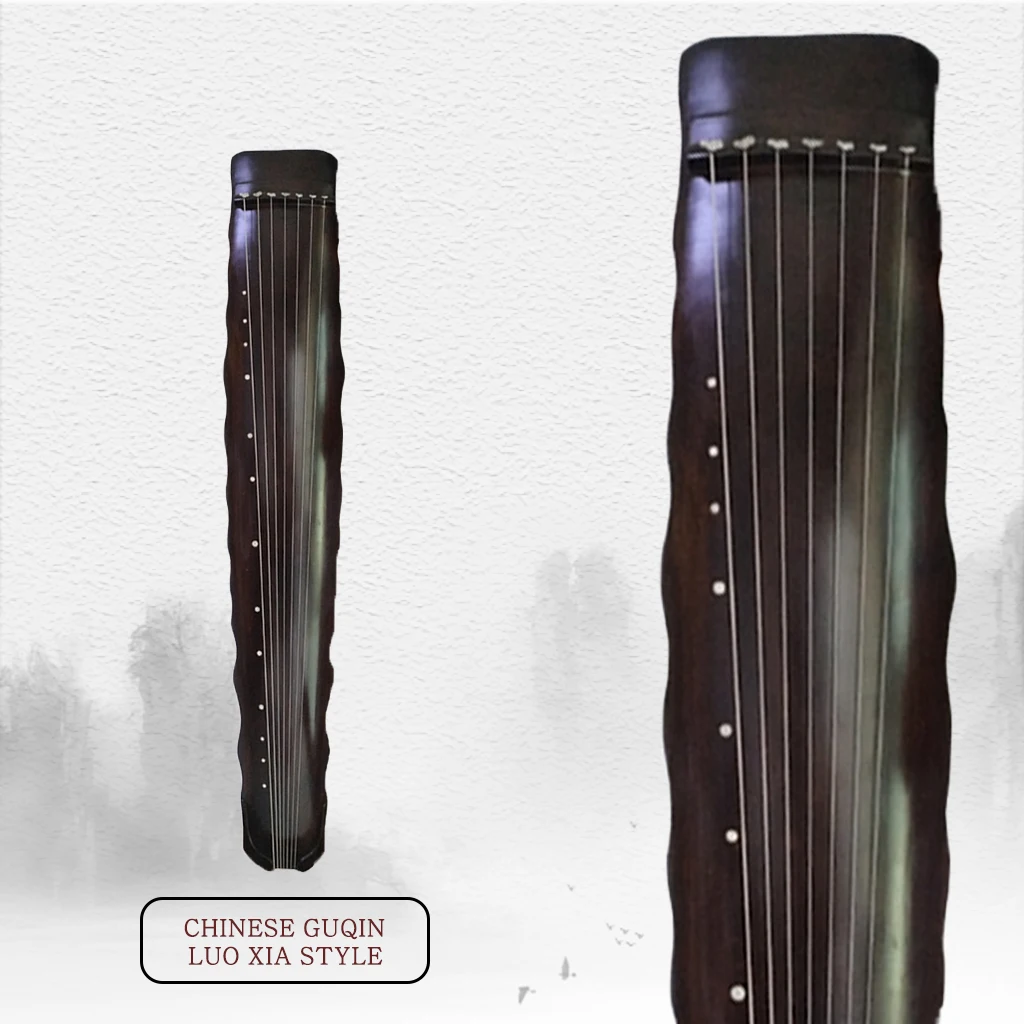 NAOMI Professional Guqin Instrument Chinese 7 String Zither Luo Xia Type Qin