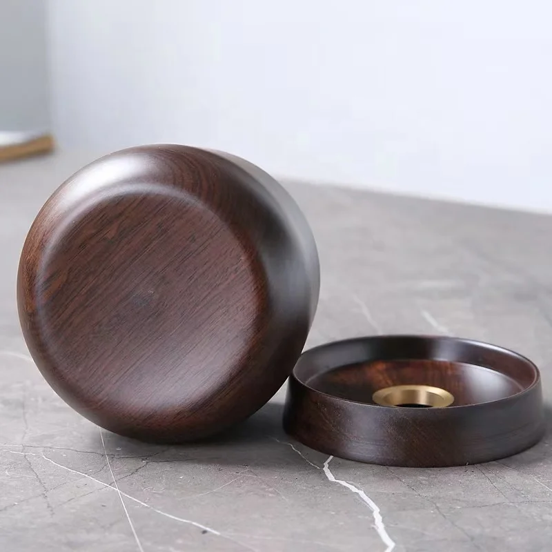 Высококачественная китайская чайная посуда из черного дерева для кунг-фу тарелка также может использоваться пепельницы