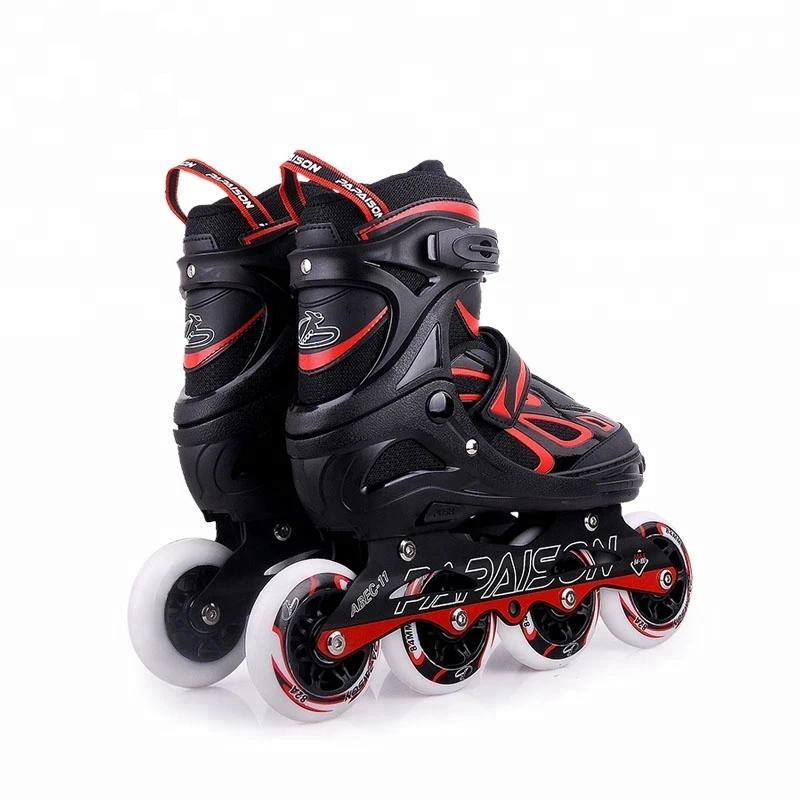 Factory Direct Sale Aggressive Skating Roller Hard Wheels Shoes Adjustable Inline Skates Shoes For Outdoor Sports