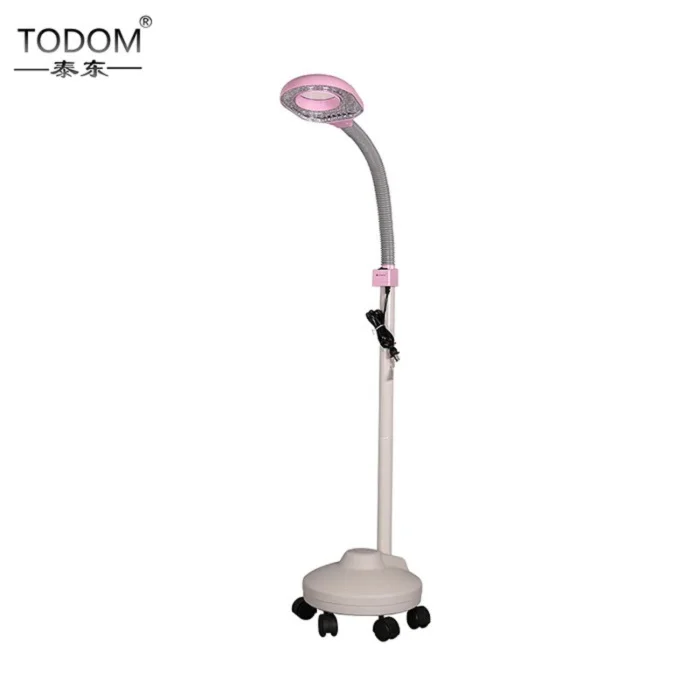 Manufacturer wholesale portable Salon skin care 3x 5x floor stand beauty facial led magnifying lamp