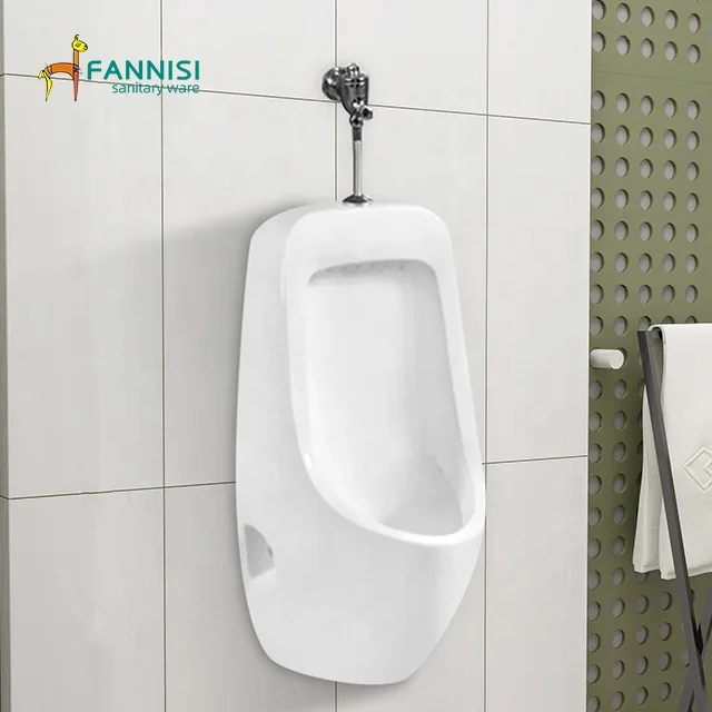 Hotel Public Toilet Urinal Bathroom Ceramic Wall Mounted Urinal for Adult Men