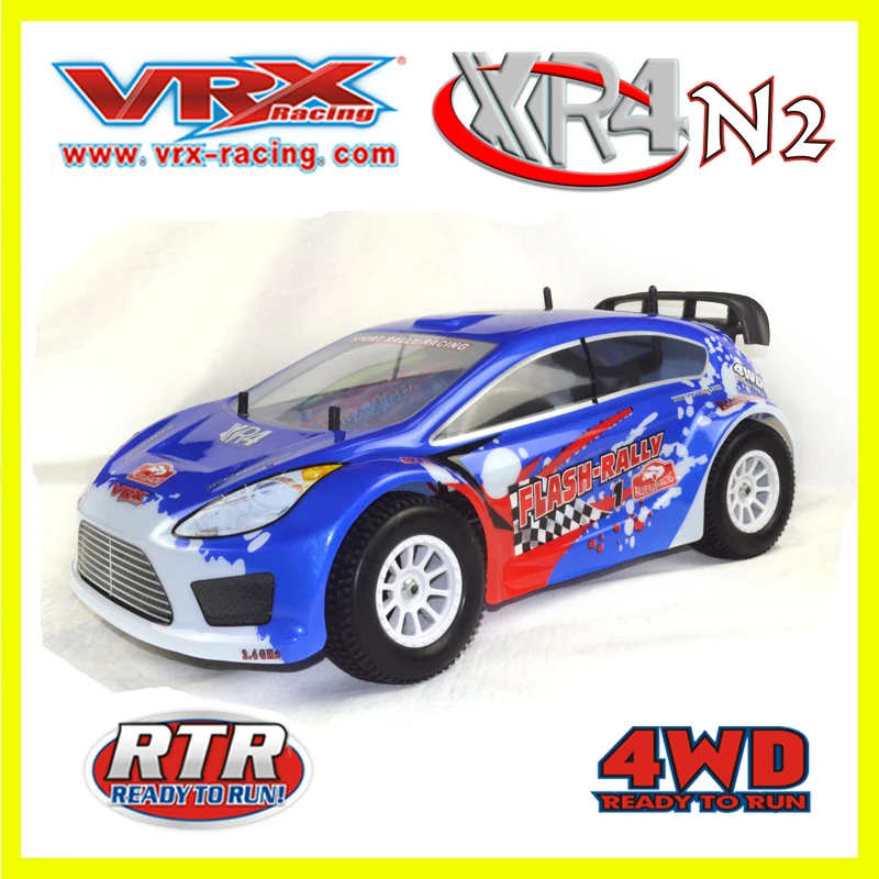 Радиоуправляемый ралли, VRX Racing RH1030 N2 nitro масштаб 1/10 4WD двухскоростной нитро-привод Радиоуправляемый автомобиль, с двигателем FC.18, игрушки для детей