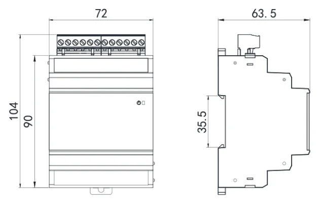 Lcd Display Multi Circuit Energy Meter Electrical Measuring Instrument 3 Phase Kwh Power Meter
