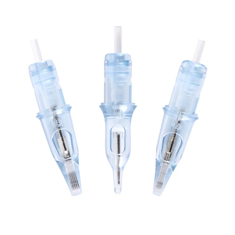 Tattoo Needles Custom Brand 0.25mm 0.3mm 0.35mm Gold RL M1 RM RS Tattoo Needles Professional Premium Universal Tattoo Cartridges