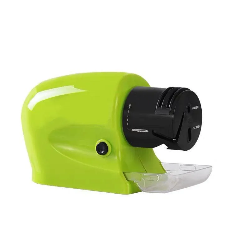 Multi-functional Motorized Knife Blade Sharpener for All-Sized Household Knives Speedy Electric Kitchen Knife Sharpener