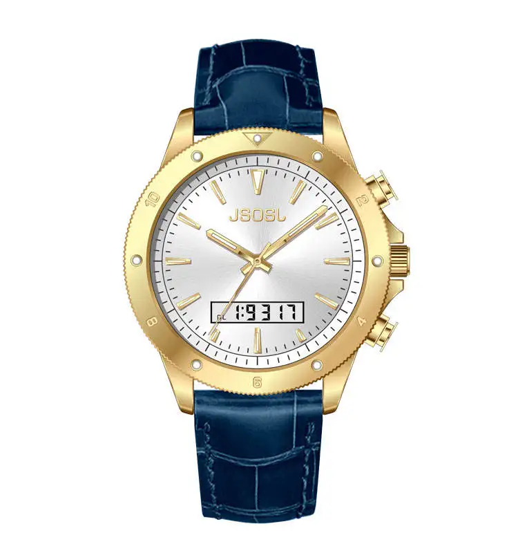Fashion Analog Waterproof Skeleton Quartz Watches For Men Luxury Wristwatches
