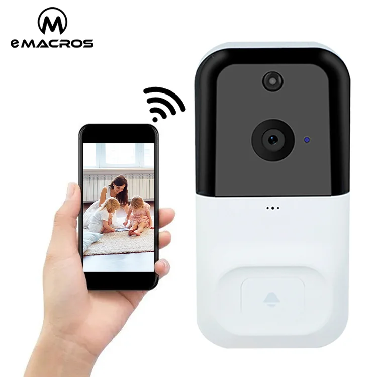 Waterproof Wireless Audio Door Phone Door Bell With Camera And Voice Intercom 2 Way Talk