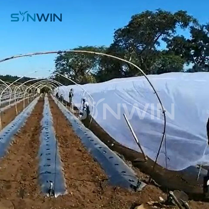 Нетканое полотно с защитой от УФ-лучей и солнечного света для защиты сельскохозяйственных растений