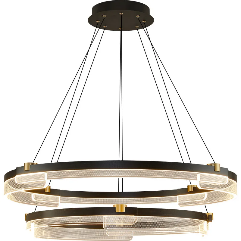 2024 new modern simple living room dining room bedroom creative Scandinavian style light luxury chandelier