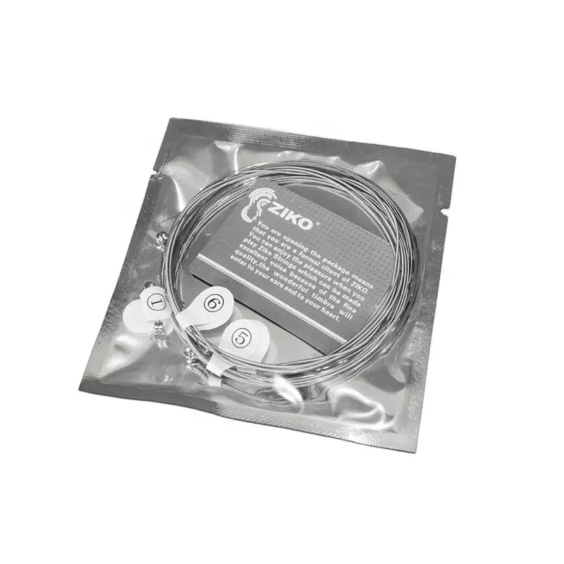 High Quality Simple Guitar Accessories Specifications 6 Strings Set Coated Acoustic Guitar Strings